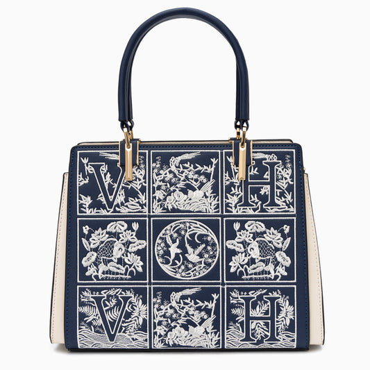VH Embroidery Medium Tote Bag